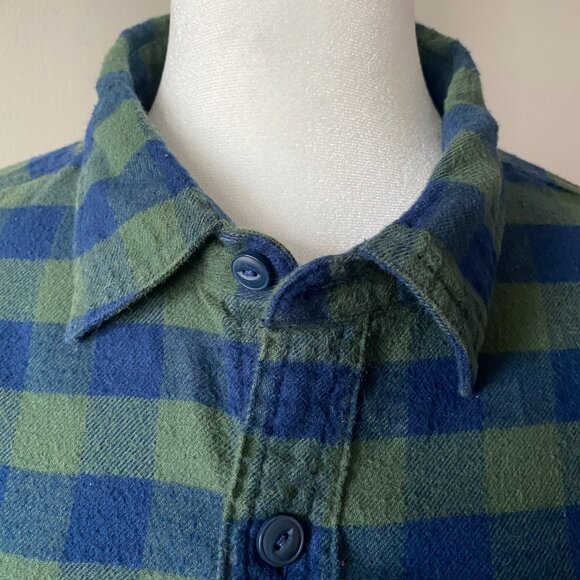 J.Crew Flannel Button-Up Collar Shirt - Size Medium (Men's) - Picture 4 of 15